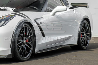 Corvette C7 Z06 Front Rear Quarter Extension image 19