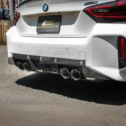 2023-Up BMW G87 M2 Rear Bumper Diffuser image 6