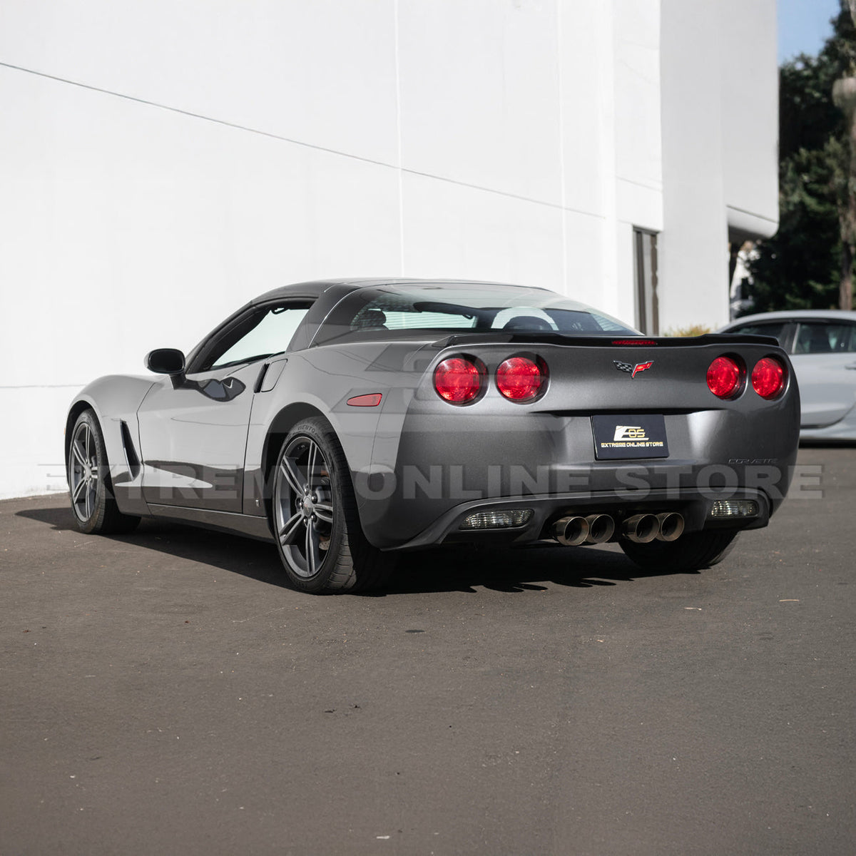 Corvette C6 ZR1 DRY CARBON FIBER Conversion Rear Trunk Spoiler image 25