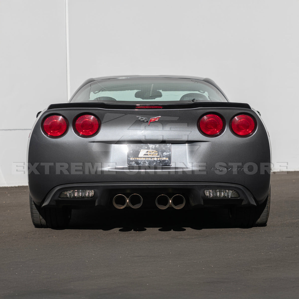 Corvette C6 ZR1 DRY CARBON FIBER Conversion Rear Trunk Spoiler image 22