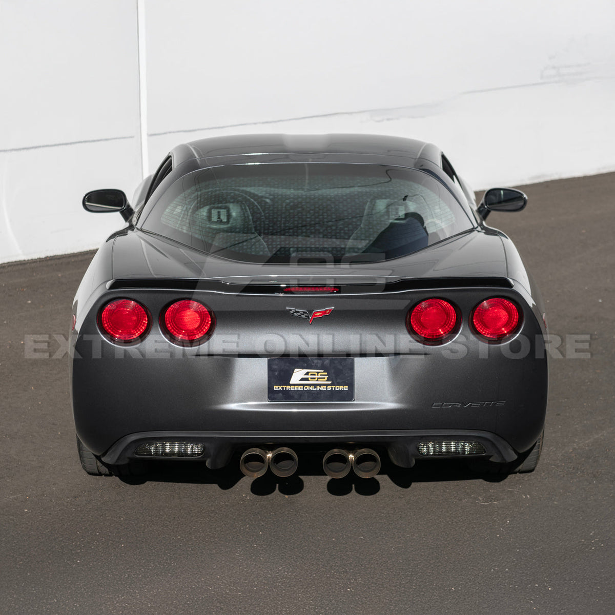 Corvette C6 ZR1 DRY CARBON FIBER Conversion Rear Trunk Spoiler image 24