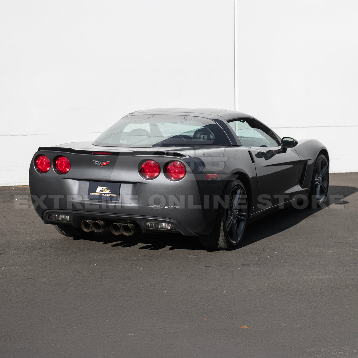 Corvette C6 ZR1 DRY CARBON FIBER Conversion Rear Trunk Spoiler image 20