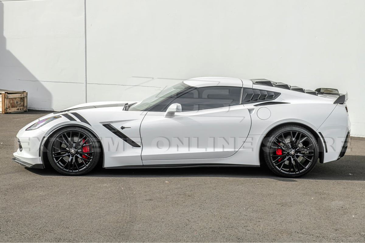 Corvette C7 Z06 Front Rear Quarter Extension image 21