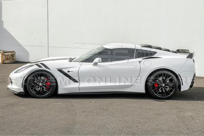 Corvette C7 Z06 Front Rear Quarter Extension image 21