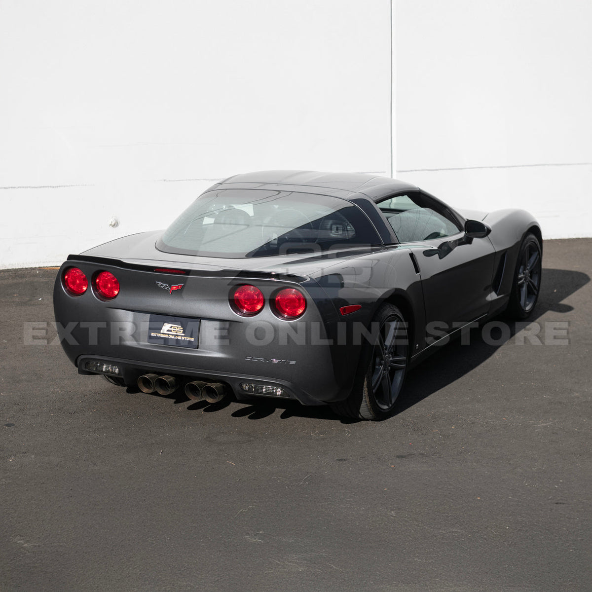 Corvette C6 ZR1 DRY CARBON FIBER Conversion Rear Trunk Spoiler image 21