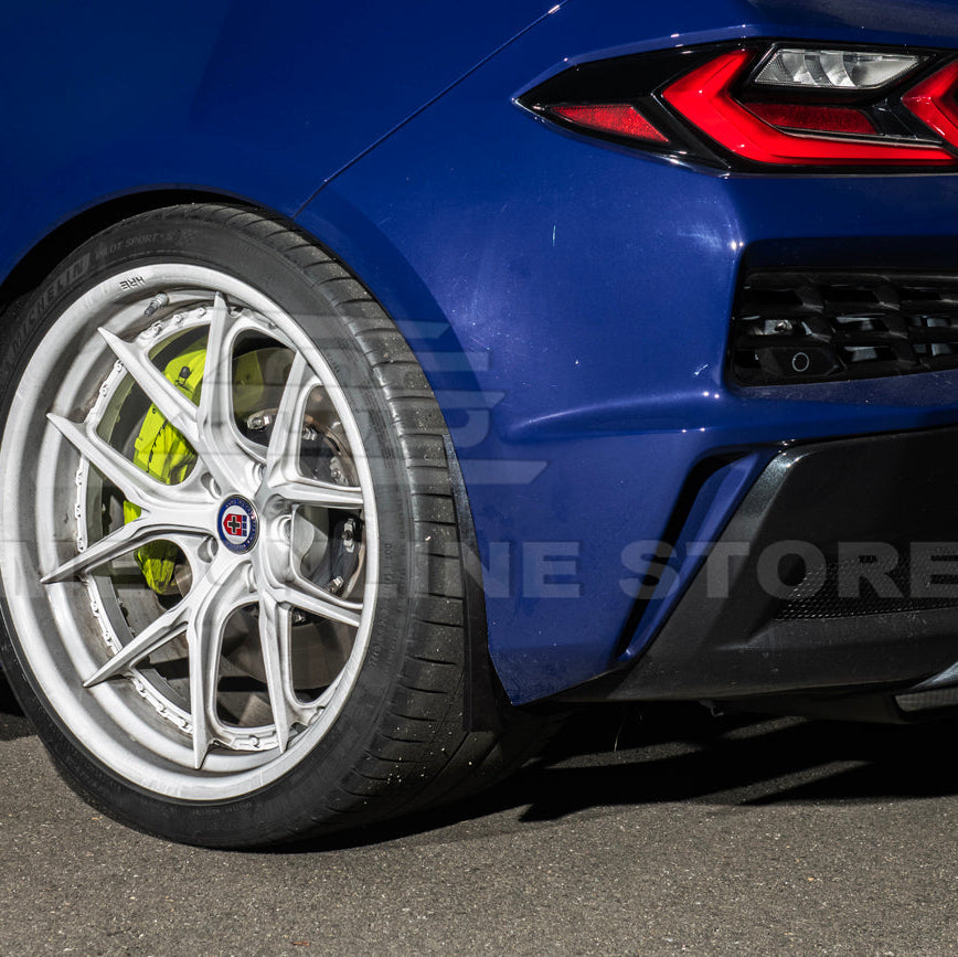 2022-Up Corvette C8 Z06 XL Extended Rear Mud Flaps Splash Guards image 18