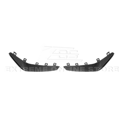 2020-Up Cadillac CT4-V Blackwing Front Lip Splitter Carnards image 62