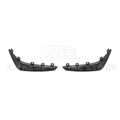 2020-Up Cadillac CT4-V Blackwing Front Lip Splitter Carnards image 63