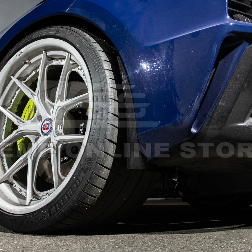 2022-Up Corvette C8 Z06 XL Extended Rear Mud Flaps Splash Guards image 21