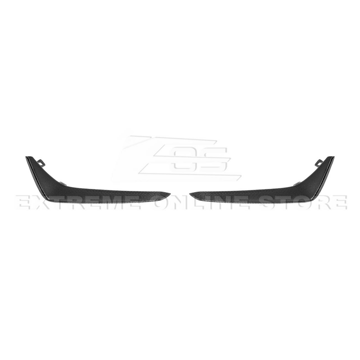 2020-Up Cadillac CT4-V Blackwing Front Lip Splitter Carnards image 64