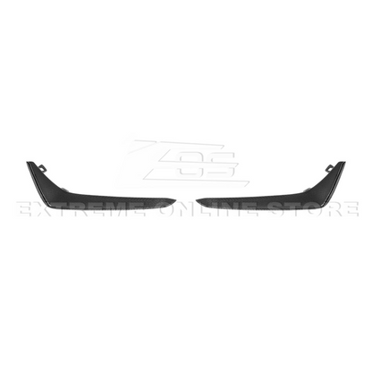 2020-Up Cadillac CT4-V Blackwing Front Lip Splitter Carnards image 64