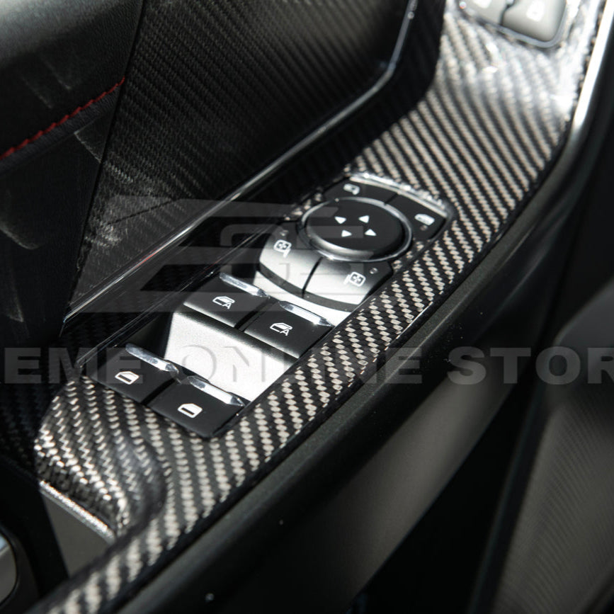2021-Up Ford F-150 Front Door Glass Lifting Panel Cover image 5