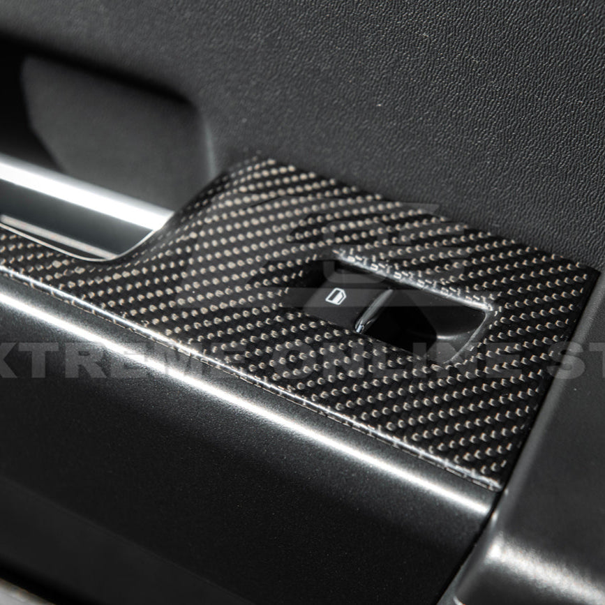2021-Up Ford F-150 Rear Door Switch Panel Trim Cover image 7