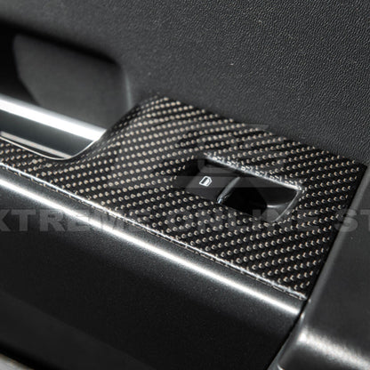 2021-Up Ford F-150 Rear Door Switch Panel Trim Cover image 7