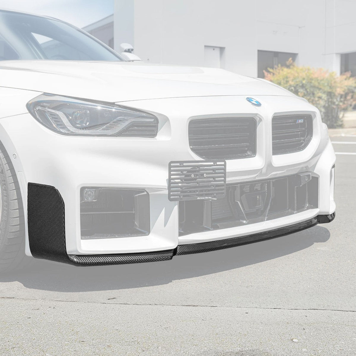 2023-Up BMW G87 M2 M Performance Front Splitter Lip image 2