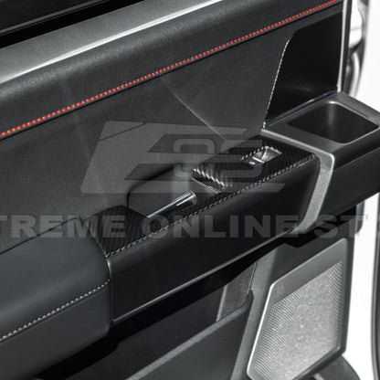 2021-Up Ford F-150 Rear Door Switch Panel Trim Cover image 4
