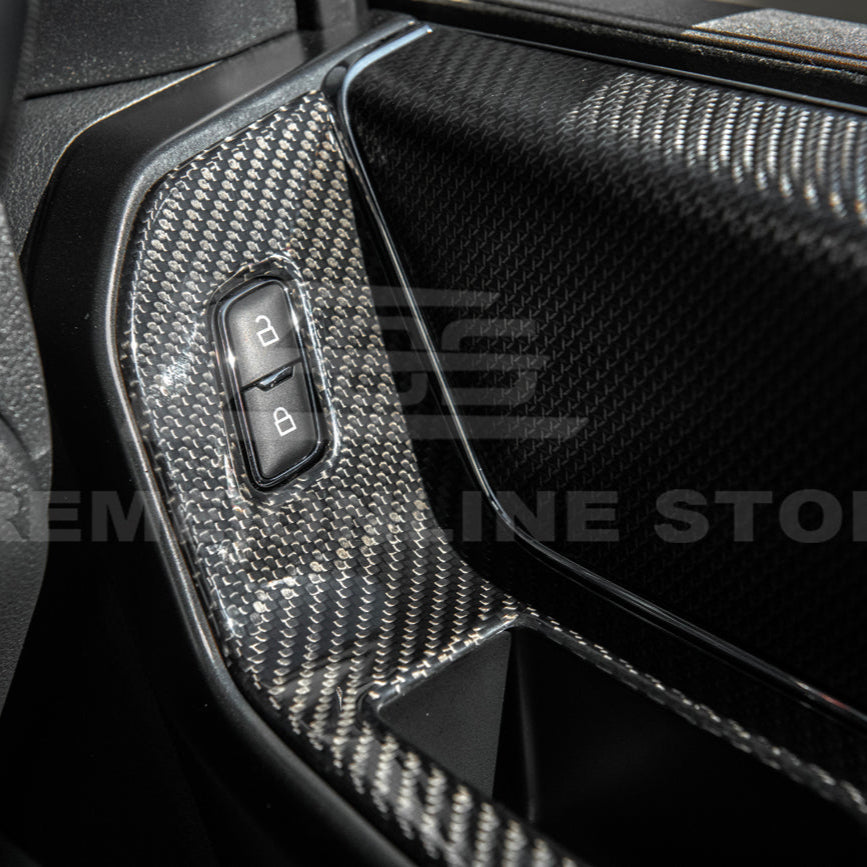 2021-Up Ford F-150 Front Door Glass Lifting Panel Cover image 9
