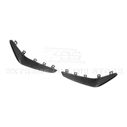 2020-Up Cadillac CT4-V Blackwing Front Lip Splitter Carnards image 61