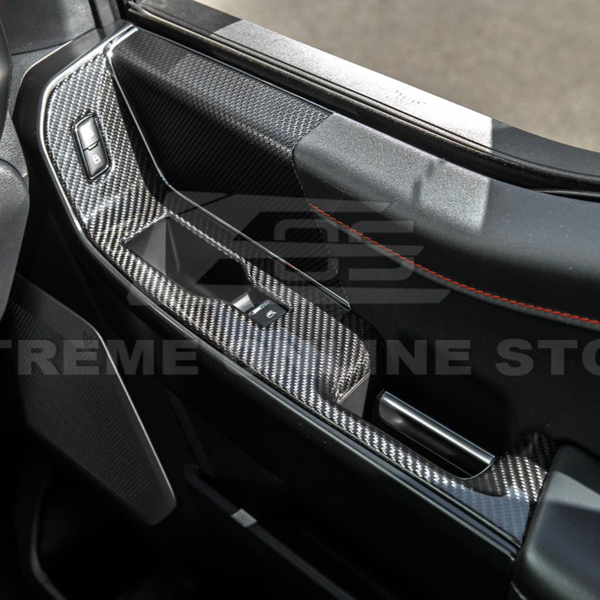 2021-Up Ford F-150 Front Door Glass Lifting Panel Cover image 7
