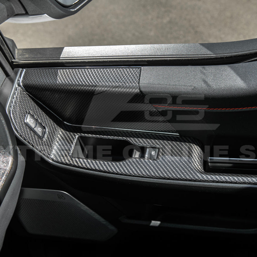 2021-Up Ford F-150 Front Door Glass Lifting Panel Cover image 8