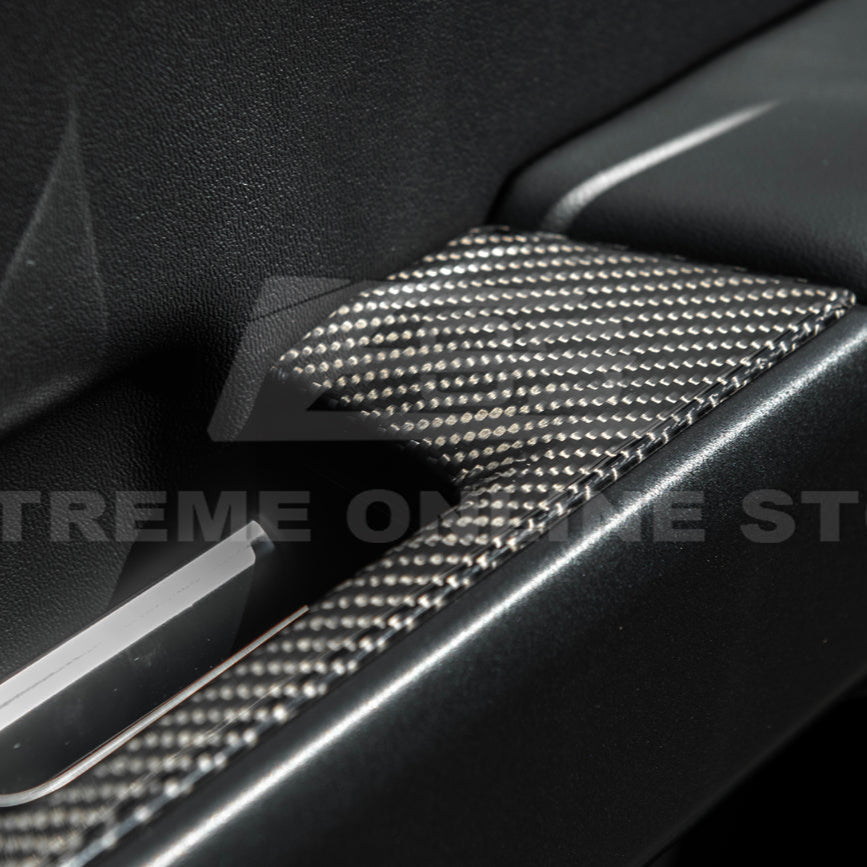 2021-Up Ford F-150 Rear Door Switch Panel Trim Cover image 12