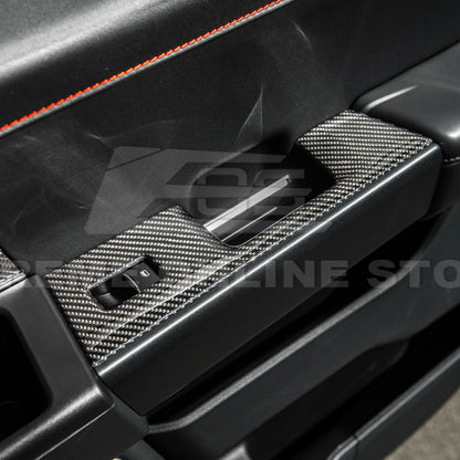 2021-Up Ford F-150 Rear Door Switch Panel Trim Cover image 9
