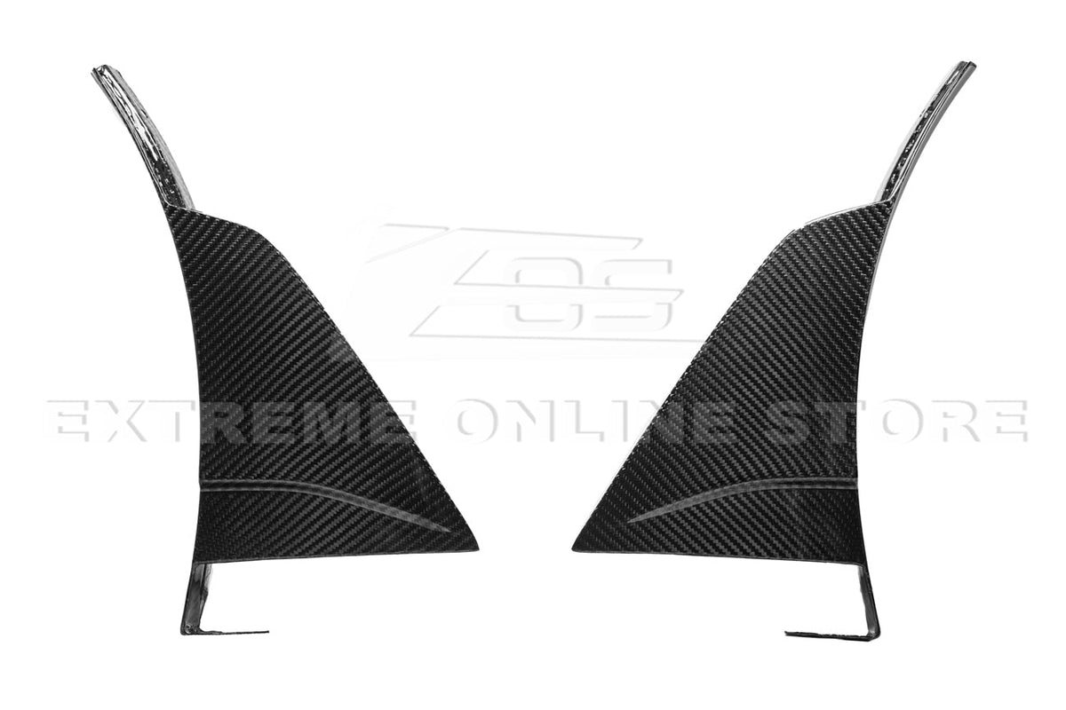 Chevrolet Corvette C7 ZR1 DRY Carbon Fiber Front Splitter Winglet Extension image 10