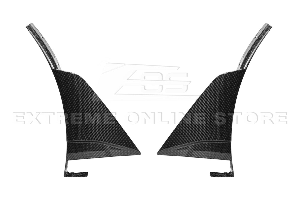 Chevrolet Corvette C7 ZR1 DRY Carbon Fiber Front Splitter Winglet Extension image 11