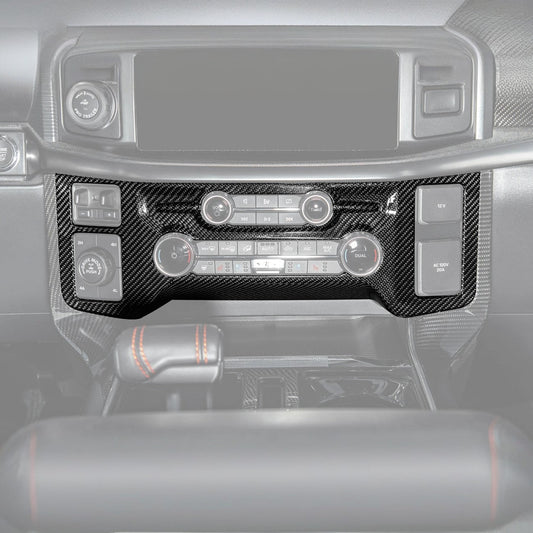 2021-Up Ford F-150 Center AC Radio Control Panel Cover image 2