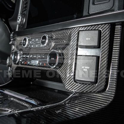 2021-Up Ford F-150 Center AC Radio Control Panel Cover image 3