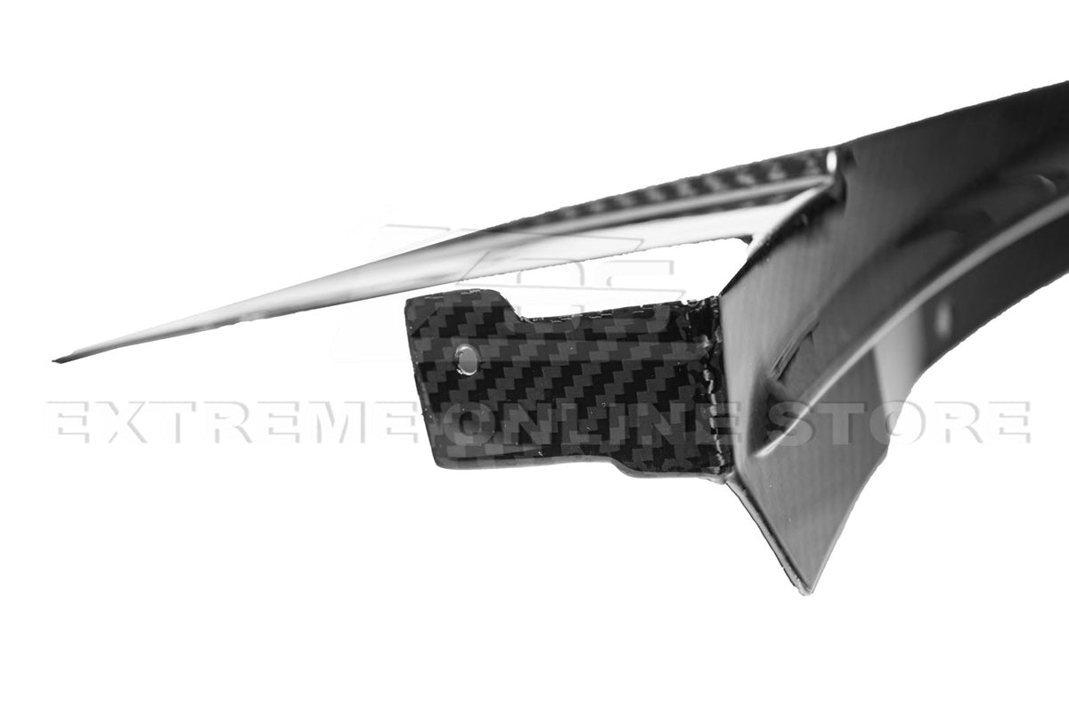 Chevrolet Corvette C7 ZR1 DRY Carbon Fiber Front Splitter Winglet Extension image 12