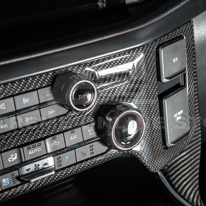 2021-Up Ford F-150 Center AC Radio Control Panel Cover image 9