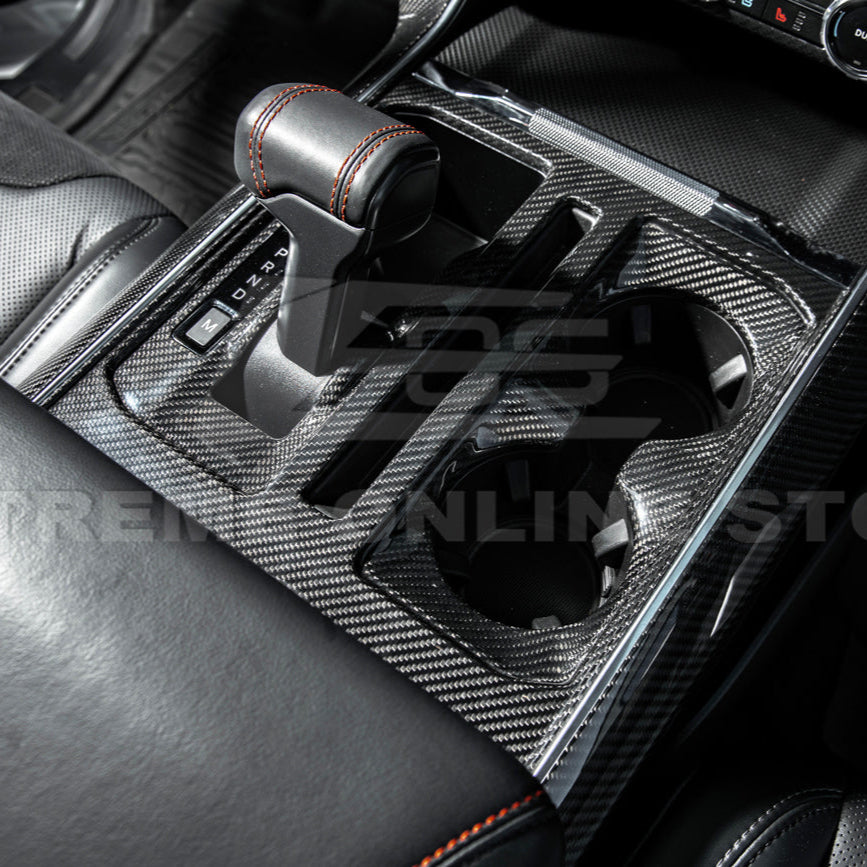 2021-Up Ford F-150 Center Control Gear Shift Panel Cover image 7