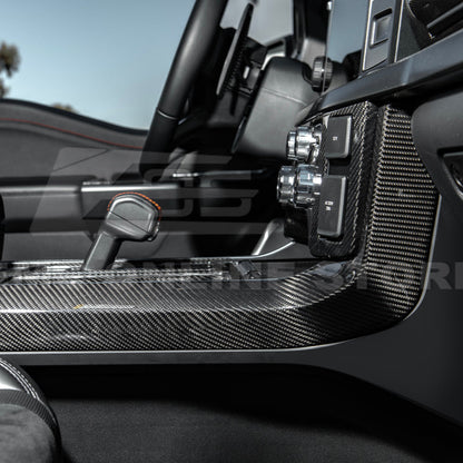 2021-Up Ford F-150 Center Console Side Panel Trim Cover image 4