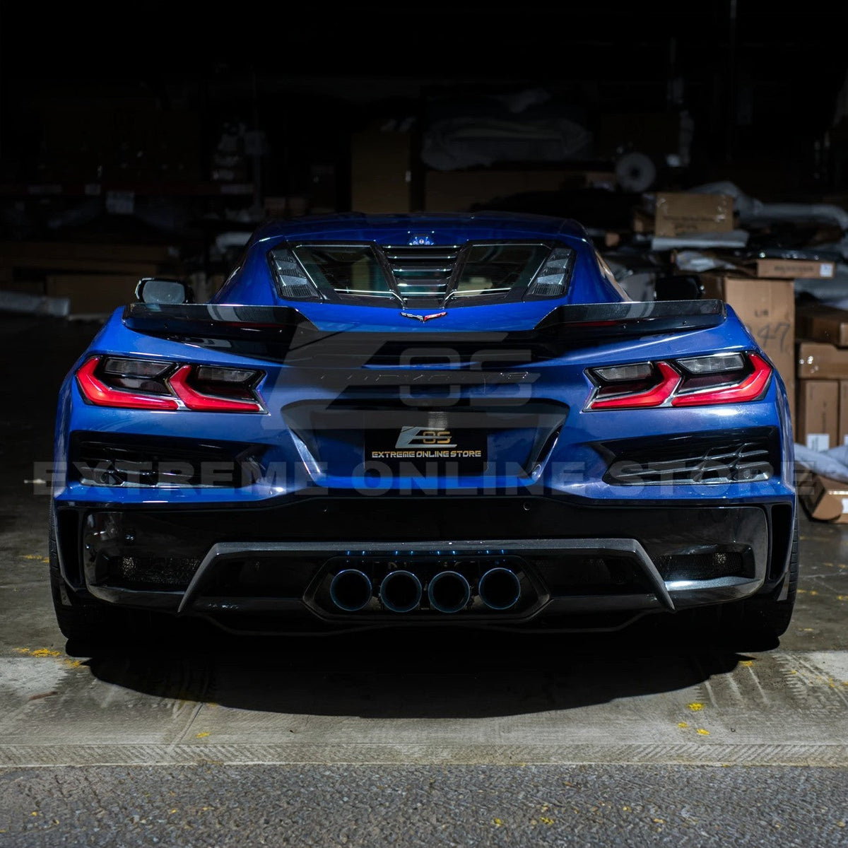 Corvette C8 | ZR1 Style CARBON FLASH Rear Window Vent Louver Cover image 6