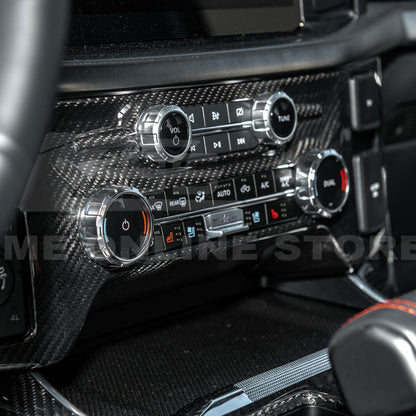 2021-Up Ford F-150 Center AC Radio Control Panel Cover image 5