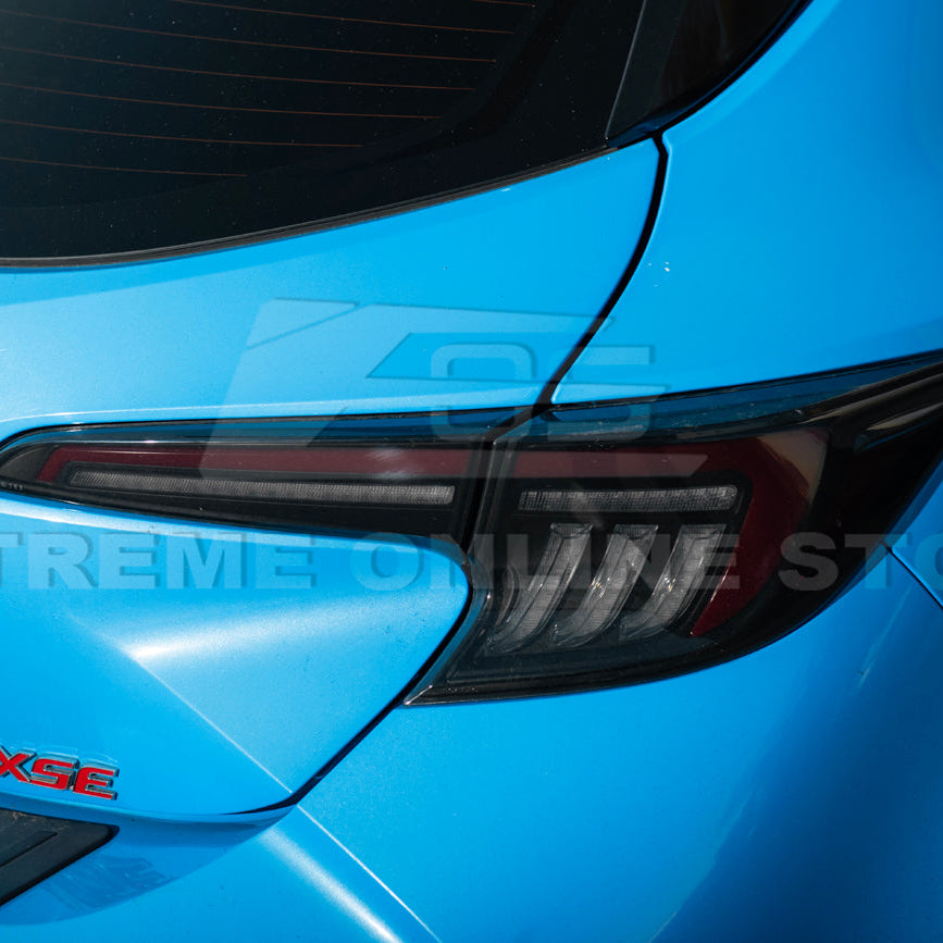 2019-Up Corolla Hatchback GR Sequential Signal LED Clear Rear Taillights image 61