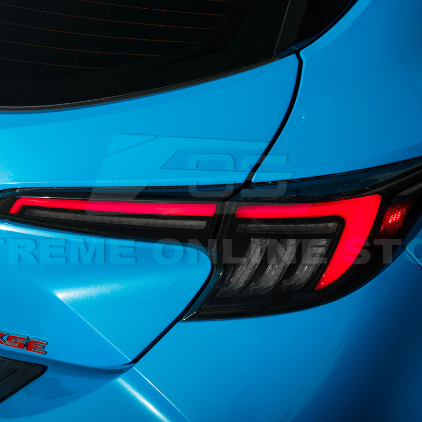 2019-Up Corolla Hatchback GR Sequential Signal LED Clear Rear Taillights image 46