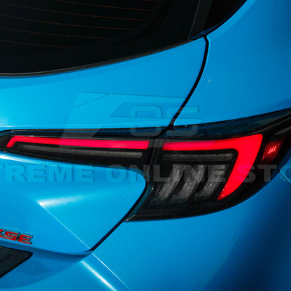 2019-Up Corolla Hatchback GR Sequential Signal LED Clear Rear Taillights image 46