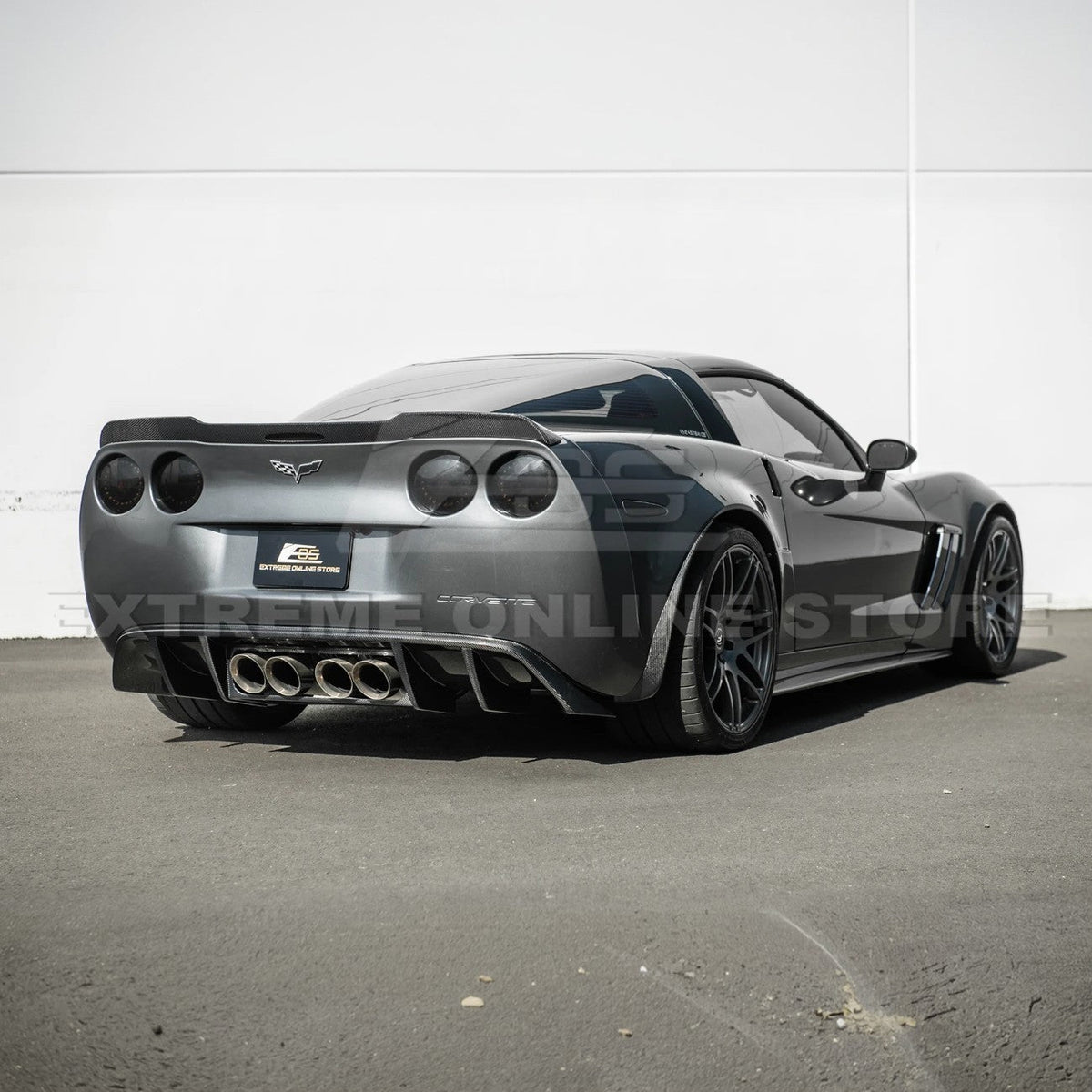 2005-13 Corvette C6 Rear Bumper Diffuser image 6