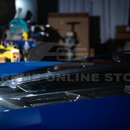 Corvette C8 | ZR1 Style CARBON FLASH Rear Window Vent Louver Cover image 18