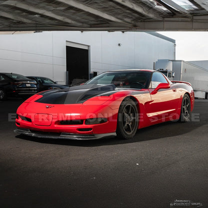 Corvette C5 Front Cow Vented Hood Cover image 7