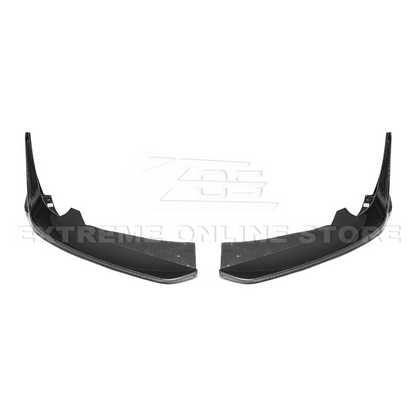 2020-Up Toyota Supra A91 CF Front Splitter Lip image 7