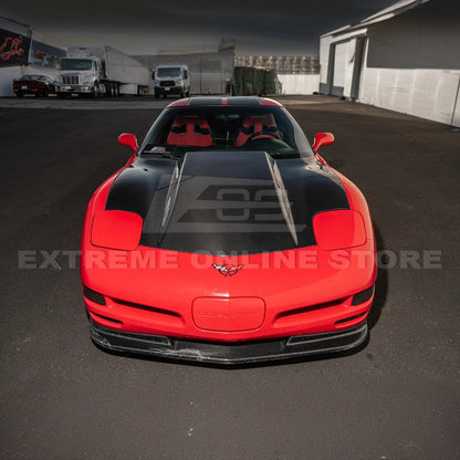 Corvette C5 Front Cow Vented Hood Cover image 6