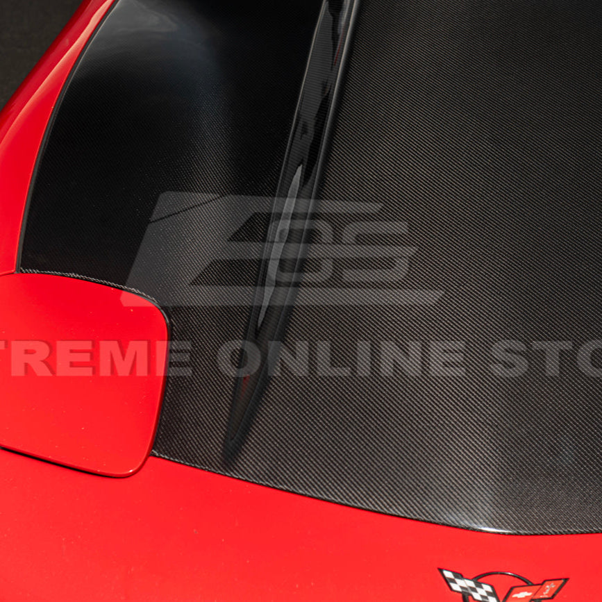 Corvette C5 Front Cow Vented Hood Cover image 10