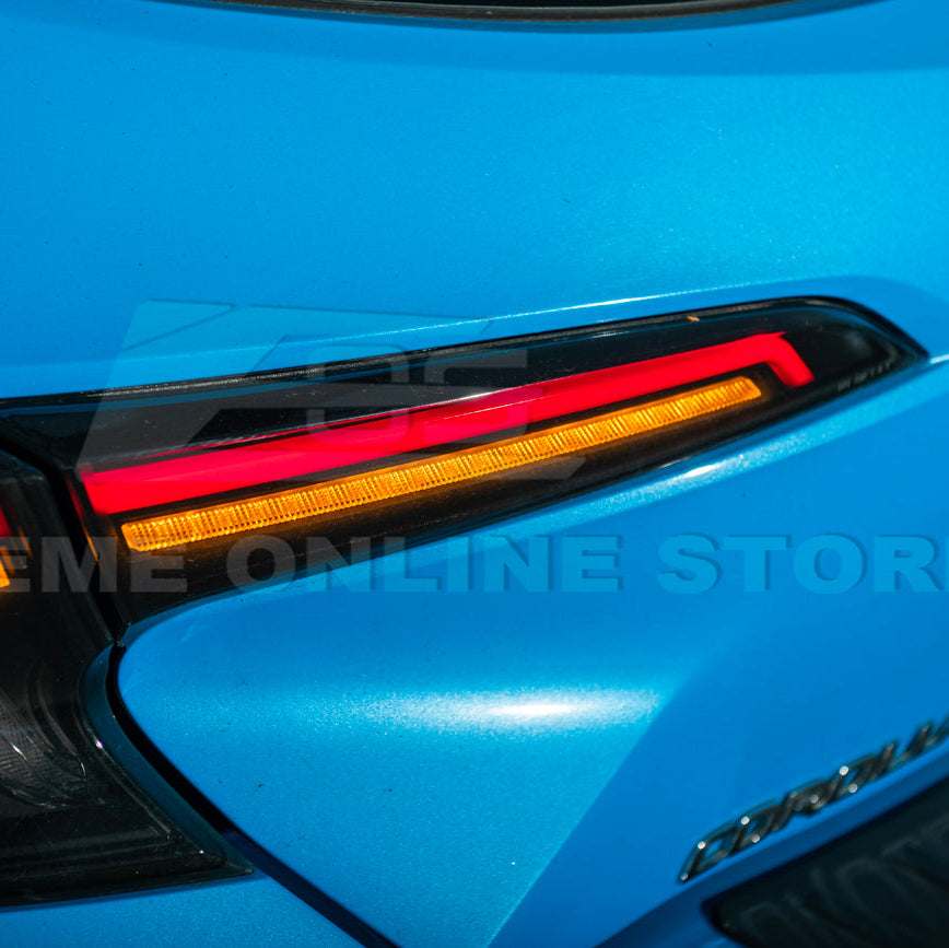 2019-Up Corolla Hatchback GR Sequential Signal LED Clear Rear Taillights image 53
