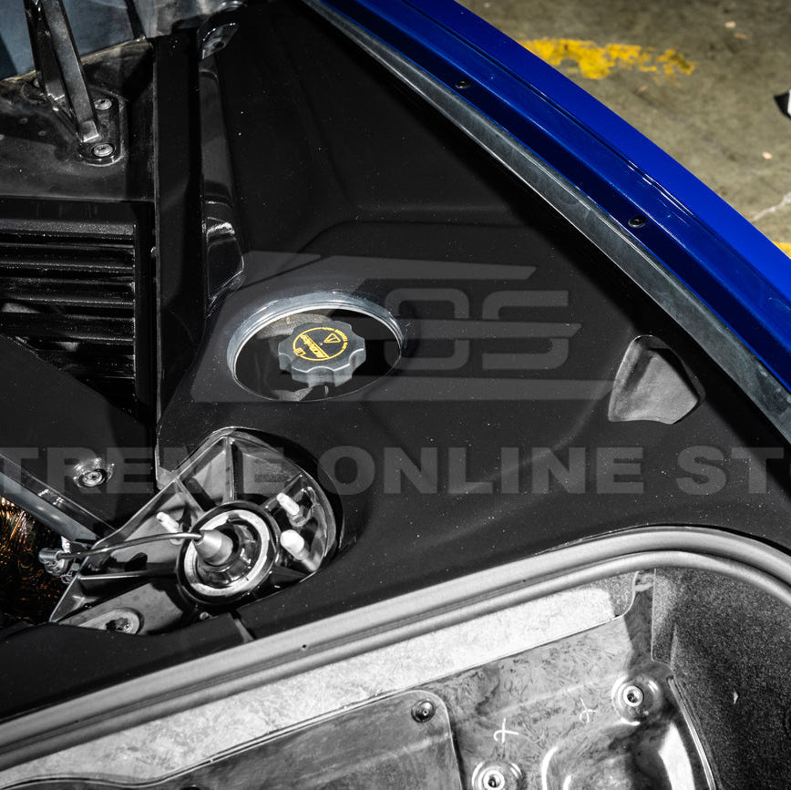 Corvette C8 DRY CARBON FIBER Coupe Engine Bay Panel Cover (3-Pieces Version) image 44