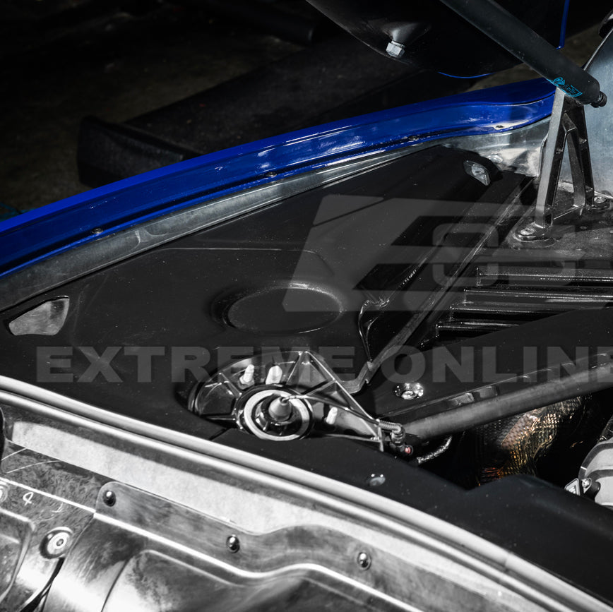 Corvette C8 DRY CARBON FIBER Coupe Engine Bay Panel Cover (3-Pieces Version) image 46