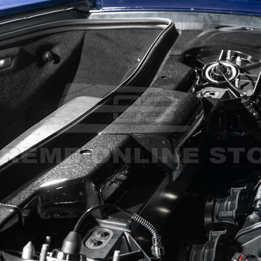 Corvette C8 DRY CARBON FIBER Coupe Engine Bay Panel Cover (3-Pieces Version) image 48