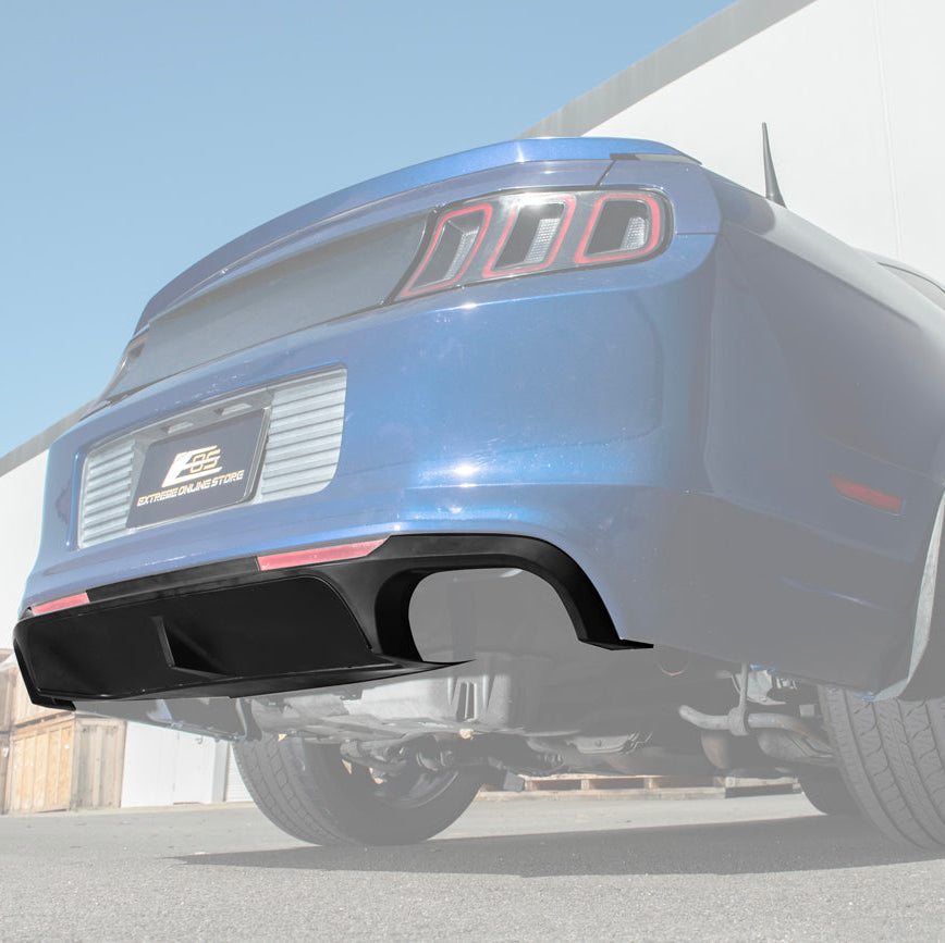 2013-14 Ford Mustang GT500 Style Rear Bumper Diffuser image 3